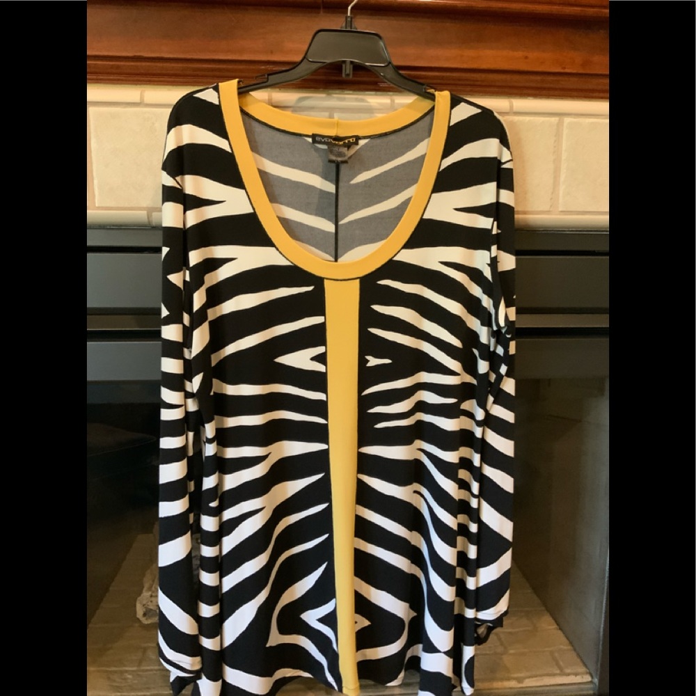 Knit tunic.